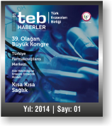 TEB HABERLER | YIL:2014 | SAYI:01