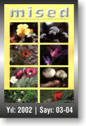 MİSED | YIL:2002 | SAYI:03-04