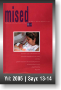 MİSED | YIL:2005 | SAYI:13-14
