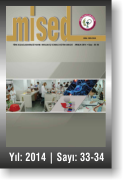 MİSED | YIL:2014 | SAYI:33-34