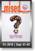 MİSED | YIL:2018 | SAYI:41-42