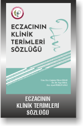 ECZACININ KLİNİK TERİMLERİ SÖZLÜĞÜ